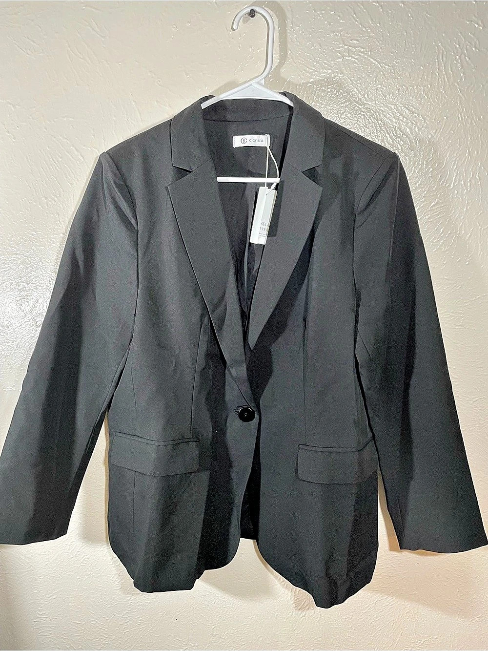 CICY BELL Women's Casual Blazer Black Blazer